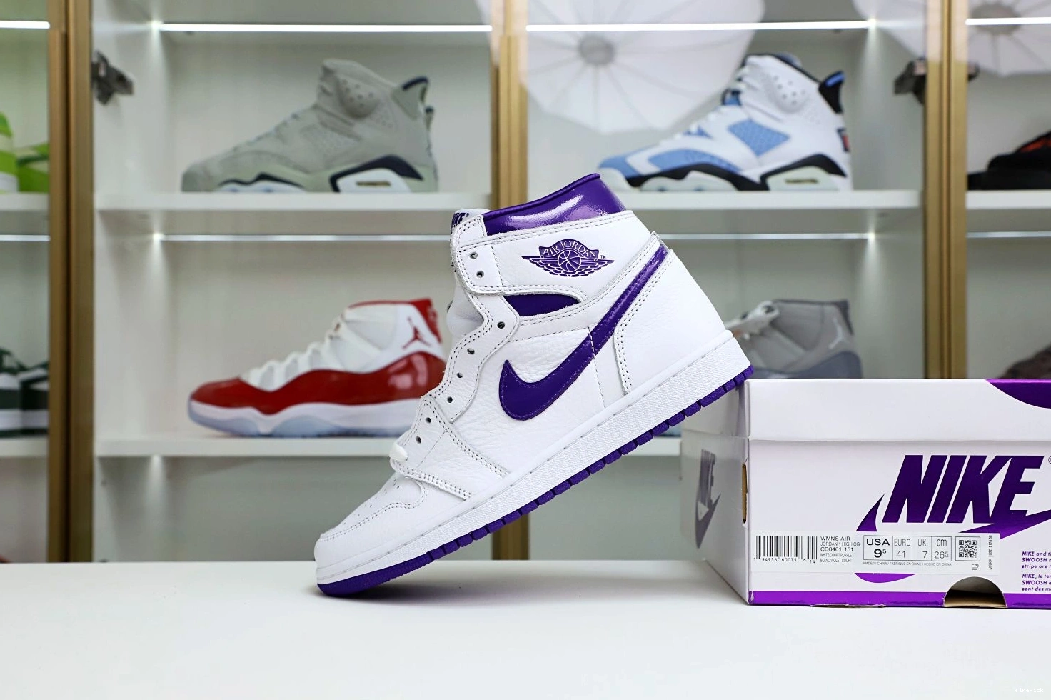 1 OG High Court Jordan Purple Air 1229